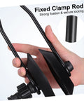Close view of Boat Motor Flusher Outboard Engine Cleaner Accessory with marine grade frame and hose attachment in hand