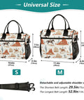 Desert Cowboy Insulated Lunch Bag With Adjustable Shoulder Strap Reusable Cooler Tote For Work Office Picnics Camping And Travel Two Size Options 9L And 12L