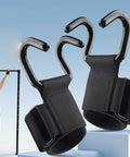 Non Slip Weight Lifting Hooks For Men And Women With Wrist Support And Cushioned Comfort Non Slip Rubber Sleeve For Superior Grip