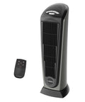 1500W Ceramic Tower Space Heater With Remote, Thermostat, Timer And Wide Oscillation, Fast Even Heat For Small To Medium Rooms