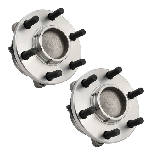 Pair Front Wheel Bearing Hub Assembly For Nissan Frontier 2005 To 2023 RWD, Pathfinder 2005 To 2012 RWD, Xterra 2005 To 2015 RWD With ABS 6 Lugs