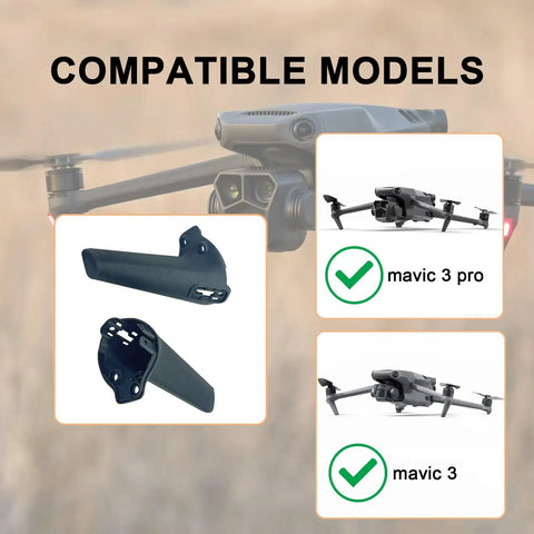 Front Landing Gear Replacement For Mavic 3 Drone Series Pro Classic 3C 3T Models With Durable Front Leg Bracket Kit And Repair Tools Easy Install Spare Parts Compatible With Mavic 3 Pro Mavic 3 Classic Mavic 3C And Mavic 3T showing compatibility checks