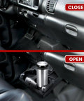 Ram Cup Holder Instrument Panel Replacement For Dodge Ram 1500 1998-2001 And Ram 2500 3500 1998-2002 shown open with cup.