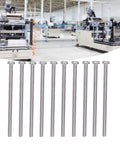 50 Pack M3 Stainless Steel Slotted Cheese Head Screws displayed in a factory setting for machines and tools uses.
