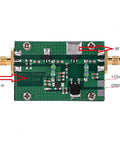 Top view of Beefy Ham Radio RF Power Amplifier Module 1 MHz to 700 MHz, input and output connectors visible, compact design