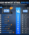 Comparison of Do It All D7S OBD2 Scanner With Bidirectional Diagnostics And AI Assist, ECU Coding, Active Tests, and D7S V1.0.