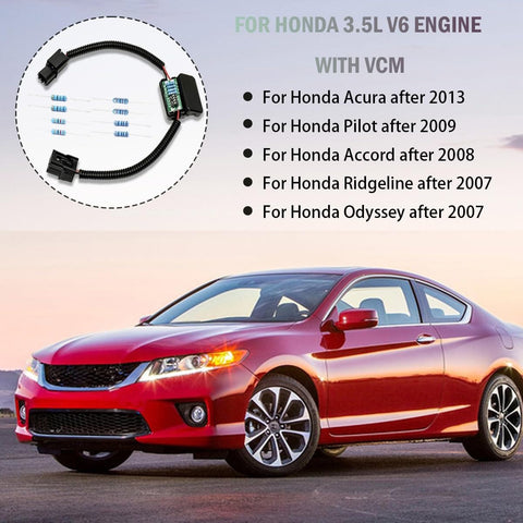 Image of Honda VCM Muzzler Harness Disable Kit For 3 5L V6 Engines Replacement For Acura 2013 And Up Pilot 2009 And Up