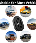 Exhaust Rubber Hanger For Muffler Mounts With Two Holes 0.47 Inch surrounded by various vehicles
