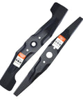 Mulching Blade Set For Honda HRR216 Series Walk Behind Mower 21 Inch Replacement Blades upper and lower