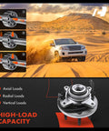 Front Wheel Bearing And Hub Assembly With ABS For Ford F 150 2010 2014 7 Lug 4WD AWD Replacement Direct Fit For Heavy Duty Payload Package