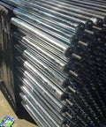 Heavy Duty Gravity Conveyor Rollers Steel Tube 2 Inch Diameter By 10 Inches Long Pack Of Three stacked for easy access.