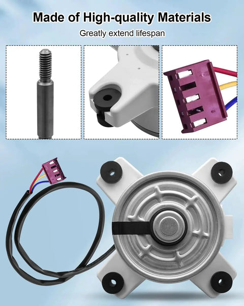 Inverter Air Conditioning Brushless DC Motor 310V 34W 0.16A External Fan Replacement Part with wires, variable frequency control