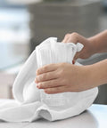 Pack Of 50 Reusable Cotton Rags For Home Garage And Car Detailing Durable Soft 13 By 13 Inch White Towels That Wash Easy