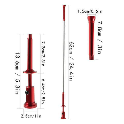 Flexible Claw Grabber Tool With LED Light Reaches Tight Spots Under Furniture Crevices And Drains Magnetic Head Picks Up Small Metal Debris Ideal DIY Handyman Gift For Men And Women