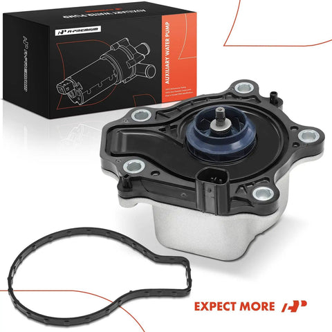 Engine Auxiliary Water Pump For Toyota Corolla And Prius Hybrid 1.8L Inline Four Engines with gasket and packaging.