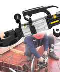 Want A No Hassle Setup This Heavy Duty Electric Rebar Bender Knocks Out Quick Hydraulic Steel Bends Up To 25Mm With Smooth 130 Degree Swings And Rock Solid 1500W Power For Real Pros, featuring seamless hydraulic functionality.