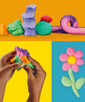 Forty Two Pack Bulk Mini Modeling Compound Cans For Creative Kids And Rad Little Legends Hella Cool Classroom Prizes Party Favors Back To School Sick Stash Non Toxic Craft Supply Age 2 Plus Vibrant Colors, colorful clay sculptures and hands modeling.