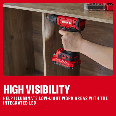 Badass 3/8 Inch Cordless Drill Driver With Battery And Charger Included For Cracking Any Tough Diy Project With Snappy Speed Control and Beefed Out Torque, drilling into wood.
