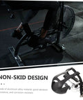 Replacement Pedals For Exercise Bikes Recumbent And Upright Durable Fitness Bike Pedals With No Fuss Secure Harness Easy To Install