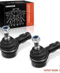 Front Outer Tie Rod End For Ford Focus 2000 2005 2006 Built Through December 4 2005 Replacement To Eliminate Uneven Tire Wear And Improve Steering Stability Left And Right, pair