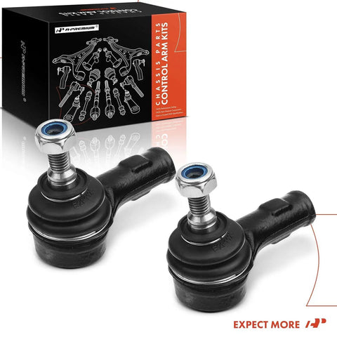Front Outer Tie Rod End For Ford Focus 2000 2005 2006 Built Through December 4 2005 Replacement To Eliminate Uneven Tire Wear And Improve Steering Stability Left And Right, pair