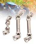 Universal 1/12 Scale RC Car Drive Shaft Axle Upgrade, Steel Transmission Joint, Premium Durable Power Transmission Component For MN128 MN86 MN86S G500 With Hex Wrench, with RC car background.