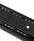 Close-up view of Built Tough Five Pair Eight Inch Full Extension Drawer Slides featuring heavy duty ball bearing mechanism.