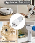 4V D-Shaft Beefy Torque DC Motor For Cleaning Shower Brushes 380RPM Brush Drive Gear Motor in application scenarios