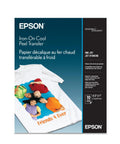 Cool Peel Iron On Transfer Sheets 8.5x11 Inches 10 Sheets White For Personalizing Tees And Canvas Bags With Photos And Graphics