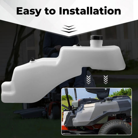 Fuel Tank Assembly For Quest ES Series And TimeCutter MX SS SX ZS Series Replaces 1193324 With Gas Cap easy installation