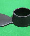 Beefy Heavy Duty Forged Mattock Cutter for Ground Breaking on green background, Mighty Pickaxe Hoe Head 75x50mm socket