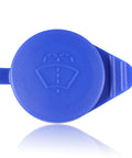 Ford Focus Windshield Washer Fluid Reservoir Cap Replacement 2012-2018 Direct Fit CP9Z17A605A close-up of blue cap
