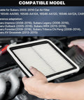 Premium Engine Air Filter For Subaru Cars Including Outback Forester Legacy WRX XV Crosstrek Tribeca 2005 To 2018 Models Replacement CA9997 shown in hand