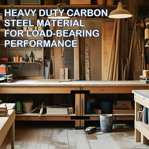 Heavy Duty Workbench Corner Brackets Kit For 2x4 Wood 3 Way Right Angle Brackets Actual 1.5x3.5 Inches Fit DIY projects