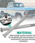Door Hinge Pin And Bushing Repair Kit For Ford F150 F250 F350 1973 1979 And Bronco 1978 1979 displayed with classic truck