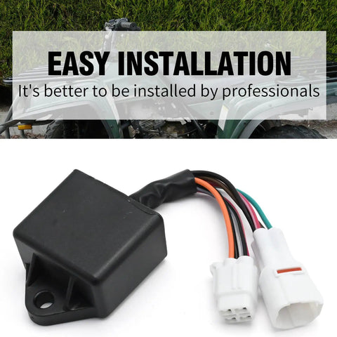CDI Box Replacement For Yamaha Bear Tracker 250 YFM250X 1999 2000 And Timberwolf 250 YFB250FW YFB250 1994 2000 shown with plug connectors