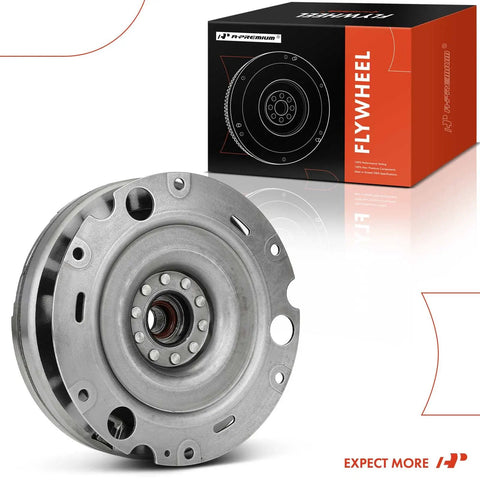 High Grade Dual Mass Flywheel Fits Audi A4 A5 Q5 2008 2017 smooth finish with center bore, ideal for heavy-duty driving.