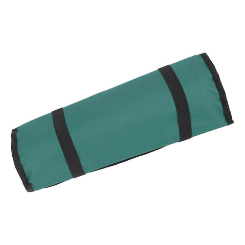 20 Slot Chef Knife Roll Bag Pro Grade Multifunctional Portable Cutlery Organizer Canvas Storage Case folded view