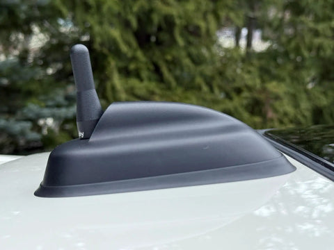 MINI Cooper Stubby Jr Antenna 2 Inch Short Antenna Replacement For 2001 To 2026 Cars, Clean Look That Matches Factory Base