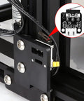 5 Pack 3D Printer Limit Switch Kit For CR 10 And Most Printers N O N C Microswitches 250V 5A installed on a 3D printer frame