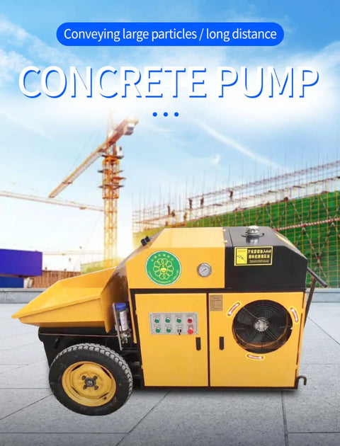 Heavy Hitting Mini Portable Hydraulic Concrete Pump Built Legit For Job Sites With Smooth Cement Delivery And Fully Customizable Configurations For Skilled Trades Pros Demanding Zero Hassle Reliability on construction site.
