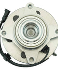 Top view of Front Driver Or Passenger Side Wheel Bearing And Hub Assembly For 2011 2014 Ford F 150 RWD 6 Lug Wheels