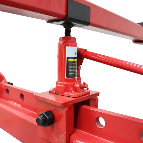 Close-up of the 10 Ton Car Frame Machine Auto Frame Straightener Puller for Body Repair Hydraulic Frame Repair Tool component