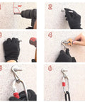 Installation process of 304 Stainless Steel Climbing Anchor Bolts Set For Rock Climbing Hangers M10 And M12 Bolt Fasteners