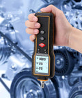 Handheld Vibration Meter And Digital Vibration Analyzer Tester With Portable Vibrometer Sensor Compact On The Go Vibration Meter For Machinery Diagnostics Data Logging And Fault Detection, handheld in use