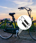 Two Pack Mini Bike Kickstand Springs 10cm Universal Replacement Side Kickstand Springs For Motorcycle Scooter Dirt Pit Bike Built Tough Steel Black Finish