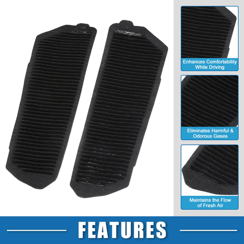 HV Battery Filter Replacement For Toyota Sienna 2021 2022 2023 2024 2.5L Hybrid Drop In Fit Set Of 2 OE G92DH45010 black filters