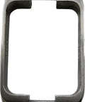 Cast Stainless Steel Dual Sided Door Pull Set For 1 Inch Doors With Included Fasteners, showing two connected pulls.