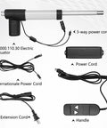 Feikeer electric recliner actuator replacement kit with DC24V motor, remote control, black control box, and cables