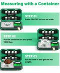 Steps for using Ultra Precise Milligram Scale 0.001g With 50g Capacity For Jewelry Gold Powders And Coins Six Units G Oz Ozt Dwt Ct Gn